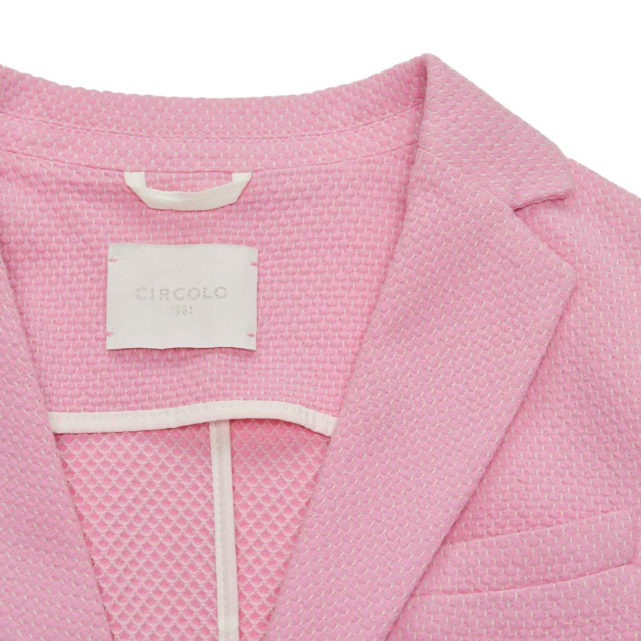 CIRCOLO1901 Giacca donna Slim  monopetto Rosa