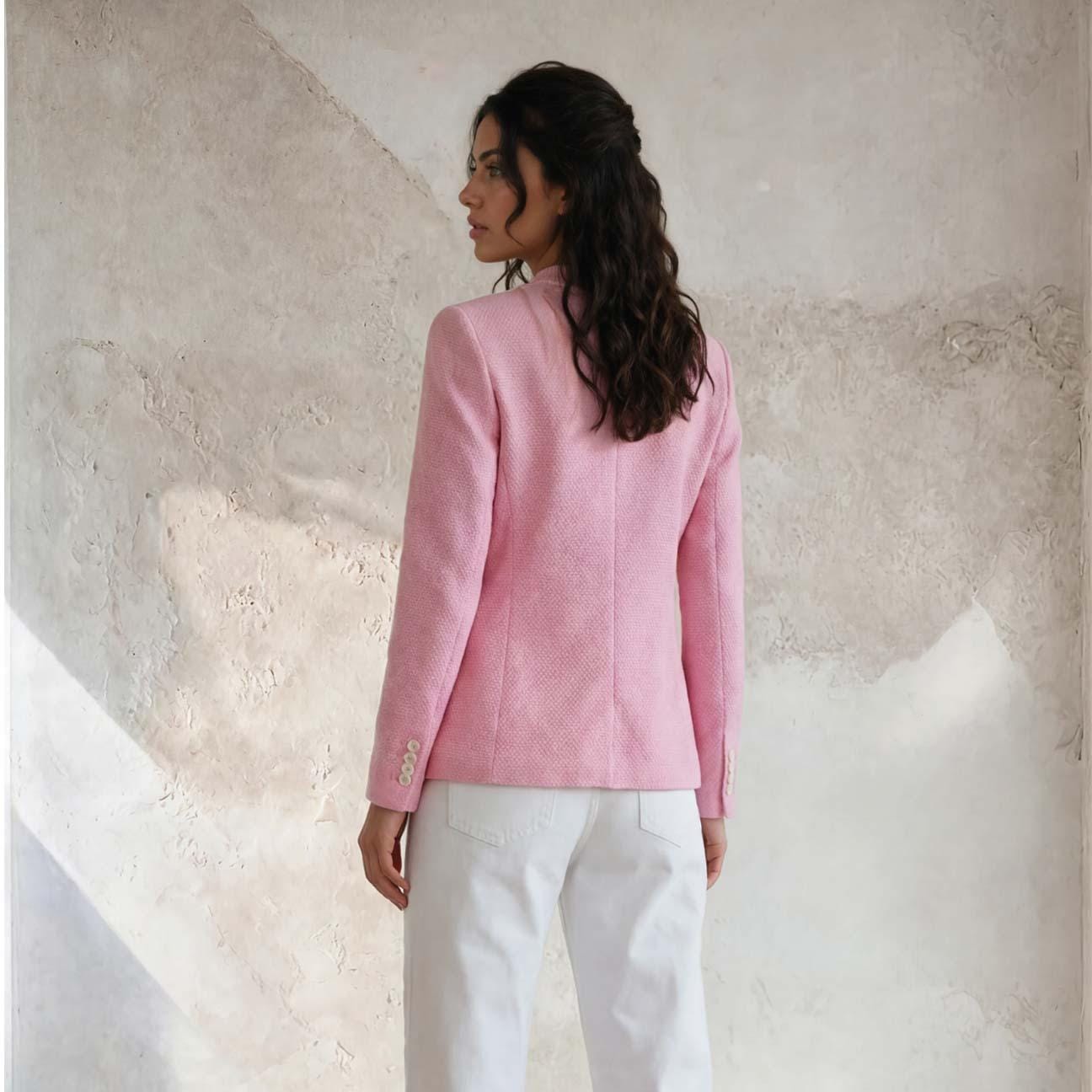 CIRCOLO1901 Giacca donna Slim  monopetto Rosa
