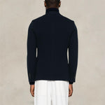 CIRCOLO1901 Giacca monopetto in jersey Blue