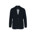 CIRCOLO1901 Giacca monopetto in jersey Blue