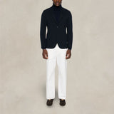 CIRCOLO1901 Giacca monopetto in jersey Blue