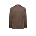 CIRCOLO1901 Giacca uomo doppiopetto injersey Marrone