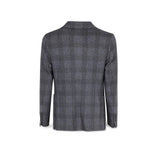 CIRCOLO1901 Giacca uomo in lana a quadri Blue
