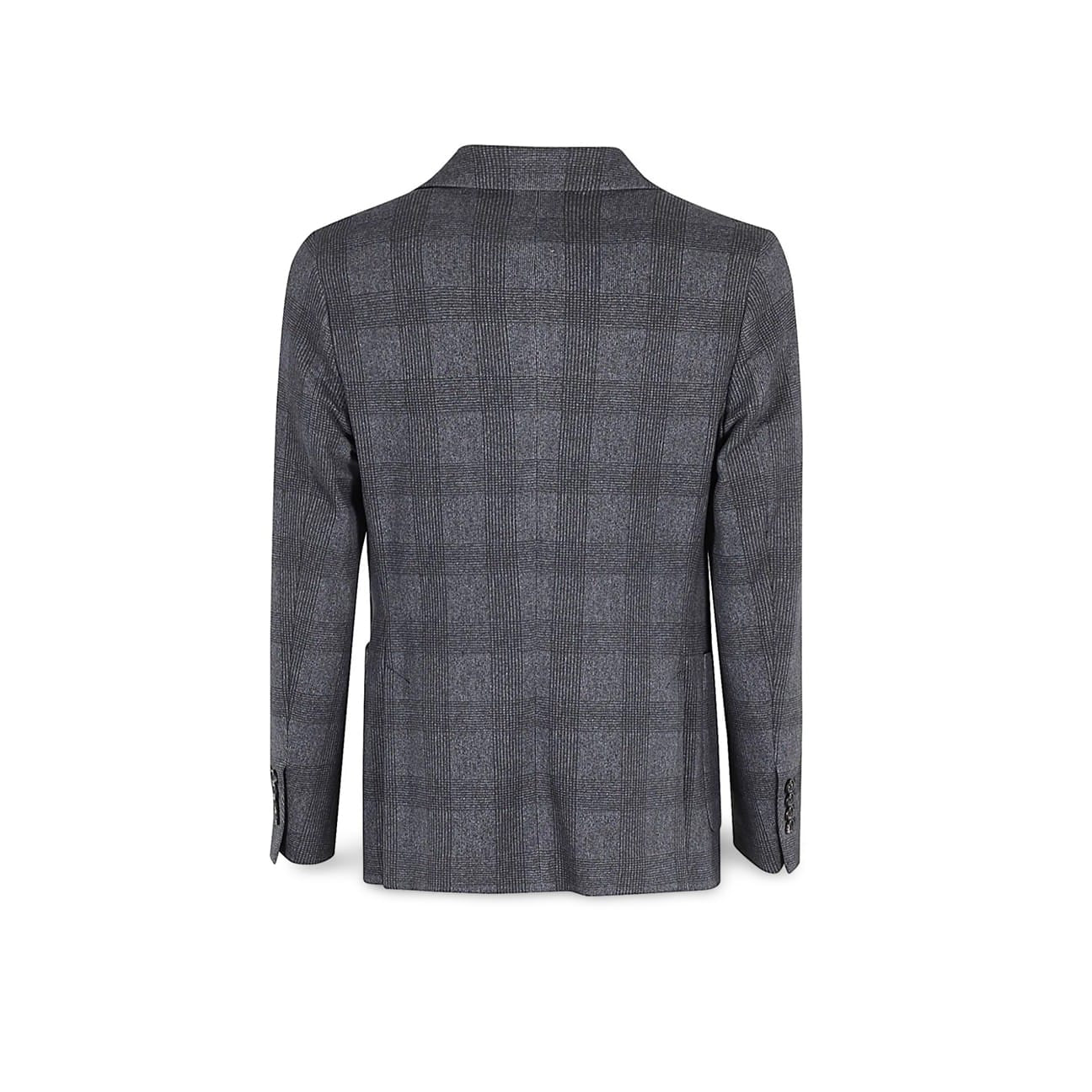 CIRCOLO1901 Giacca uomo in lana a quadri Blue