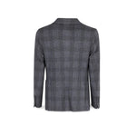 CIRCOLO1901 Giacca uomo in lana a quadri Blue