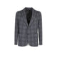 CIRCOLO1901 Giacca uomo in lana a quadri Blue