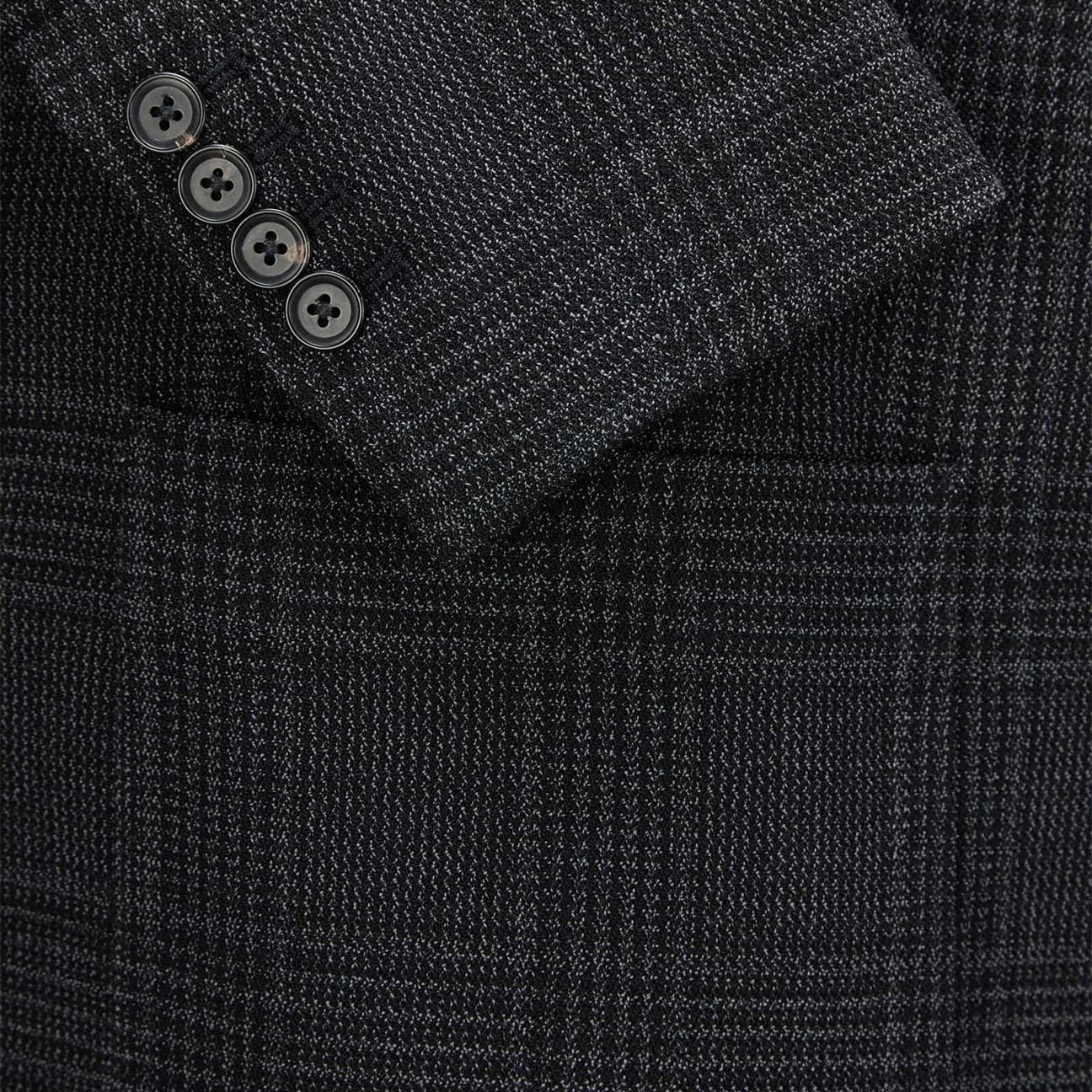 CIRCOLO1901 Giacca uomo in lana a quadri Grigio Scuro