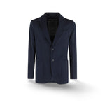 CIRCOLO1901 Giacca uomo in piquet di cotone Blue