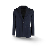 CIRCOLO1901 Giacca uomo in piquet di cotone Blue