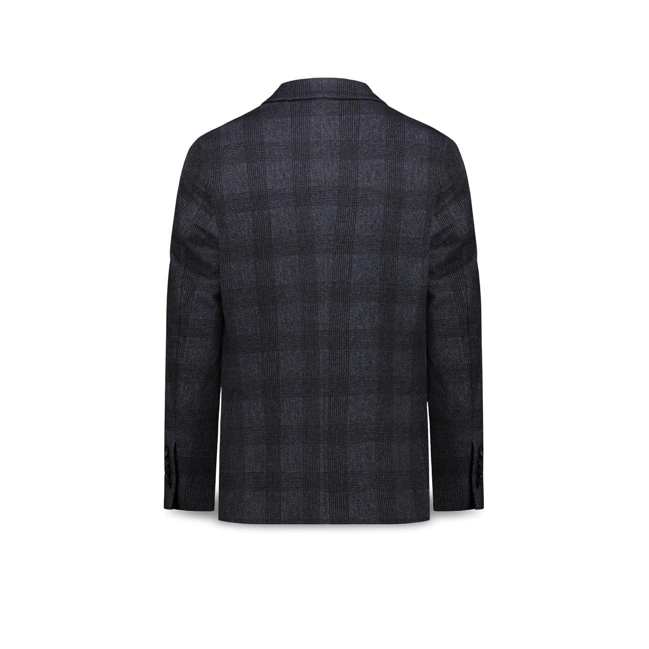 CIRCOLO1901 Giacca uomo monopetto a quadri Blue