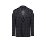 CIRCOLO1901 Giacca uomo monopetto a quadri Blue