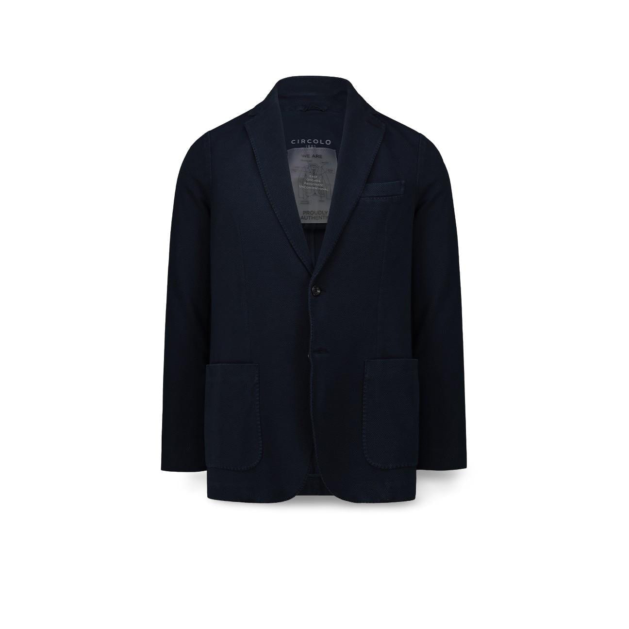 CIRCOLO1901 Giacca uomo monopetto Blue