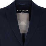 CIRCOLO1901 Giacca uomo monopetto cotone superlight Blue