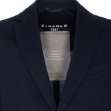 CIRCOLO1901 Giacca uomo monopetto cotone superlight Blue