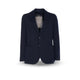 CIRCOLO1901 Giacca uomo monopetto cotone superlight Blue