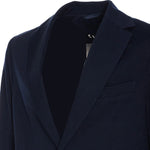 CIRCOLO1901 Giacca uomo monopetto cotone superlight Blue