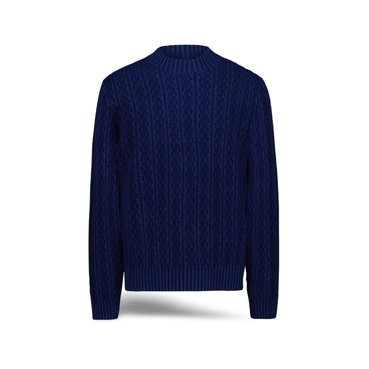 CIRCOLO1901 Maglia uomo girocollo Rain Blue