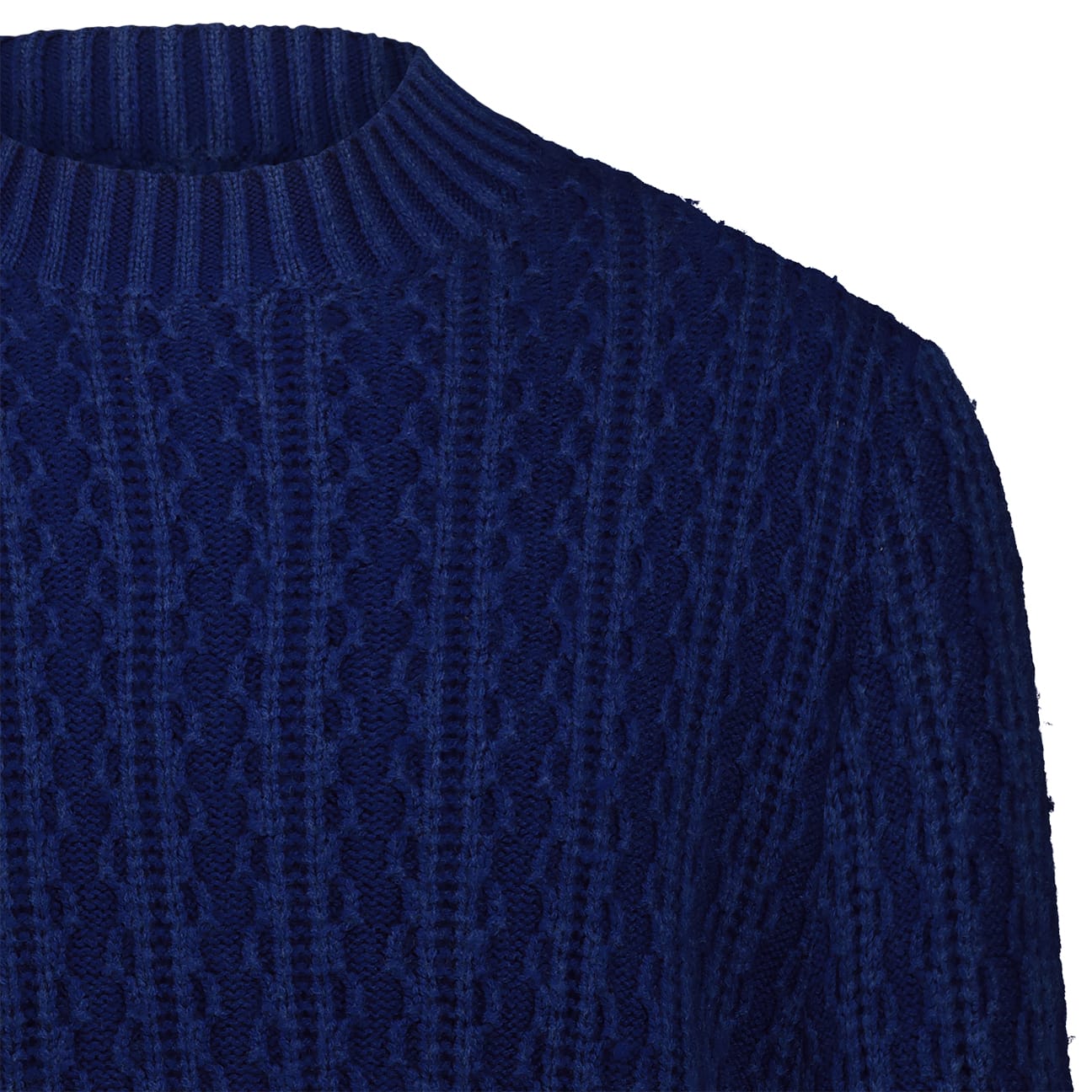 CIRCOLO1901 Maglia uomo girocollo Rain Blue