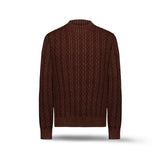 CIRCOLO1901 Maglia uomo girocollo Rain marrone