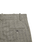 CIRCOLO1901 Pantaloni donna in jersey stampato Herringbone Nero