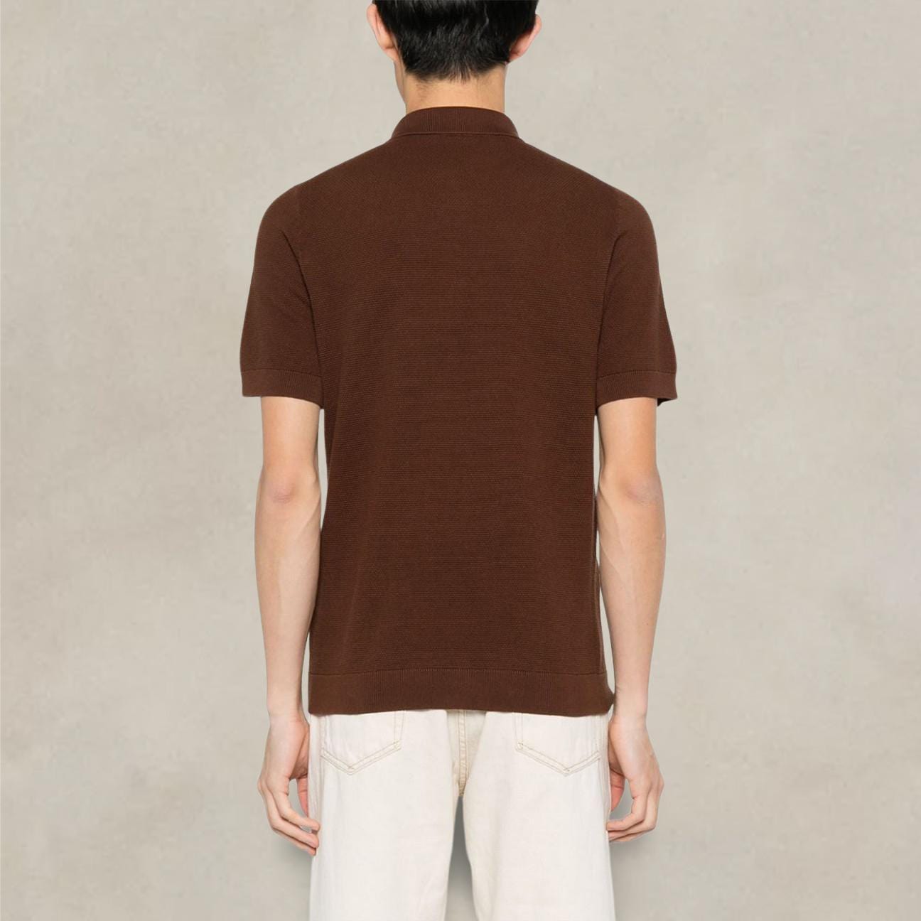 CIRCOLO1901 Polo uomo  in cotone Cacao