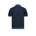 CIRCOLO1901 Polo uomo in cotone rigato Blue