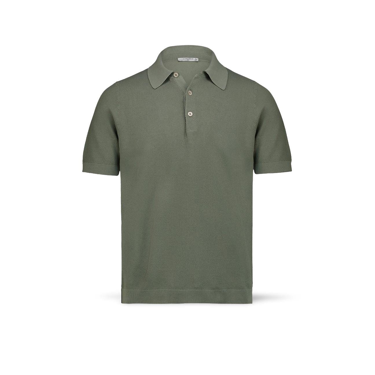 CIRCOLO1901 Polo uomo in cotone Salvia
