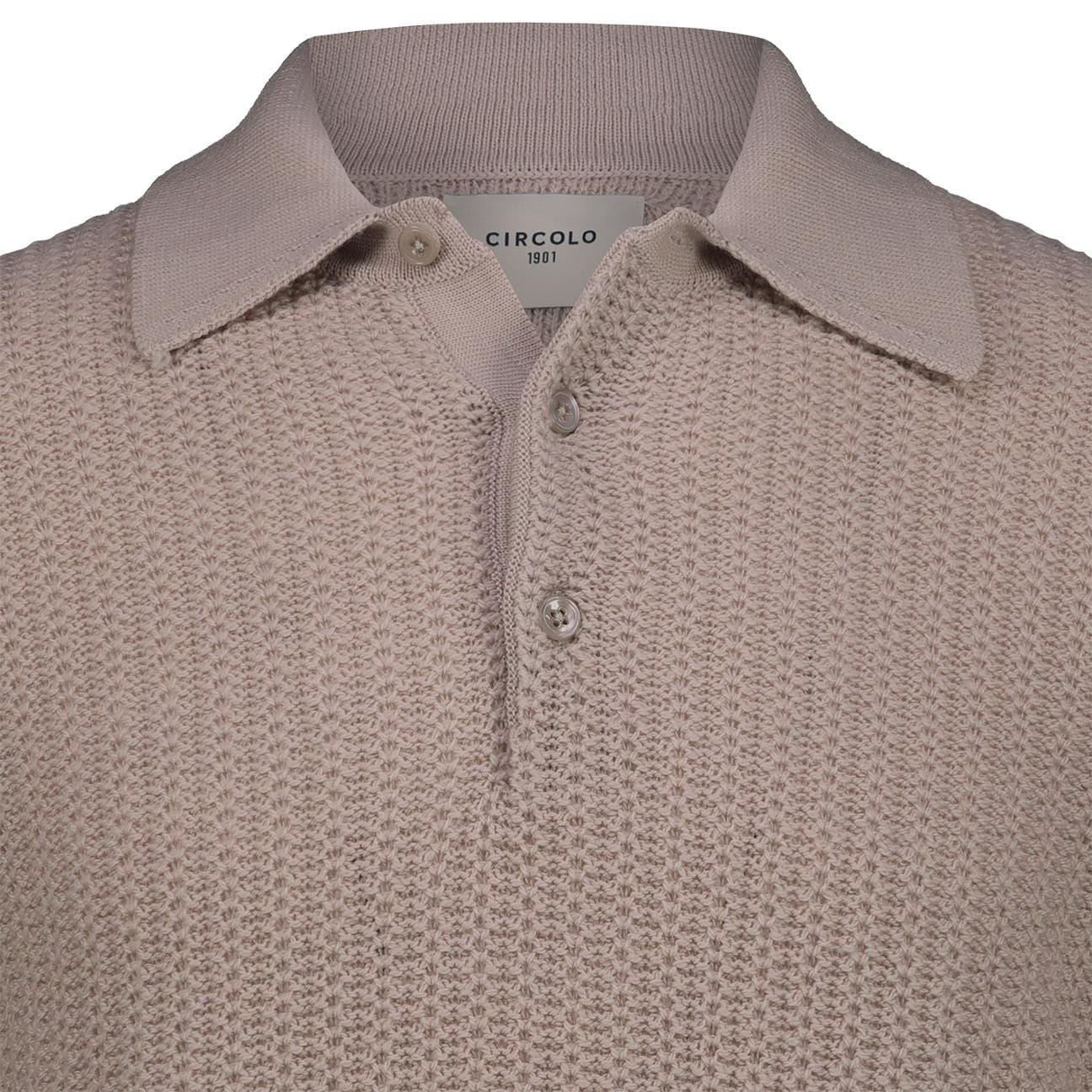 CIRCOLO1901 Polo uomo in maglia Corda