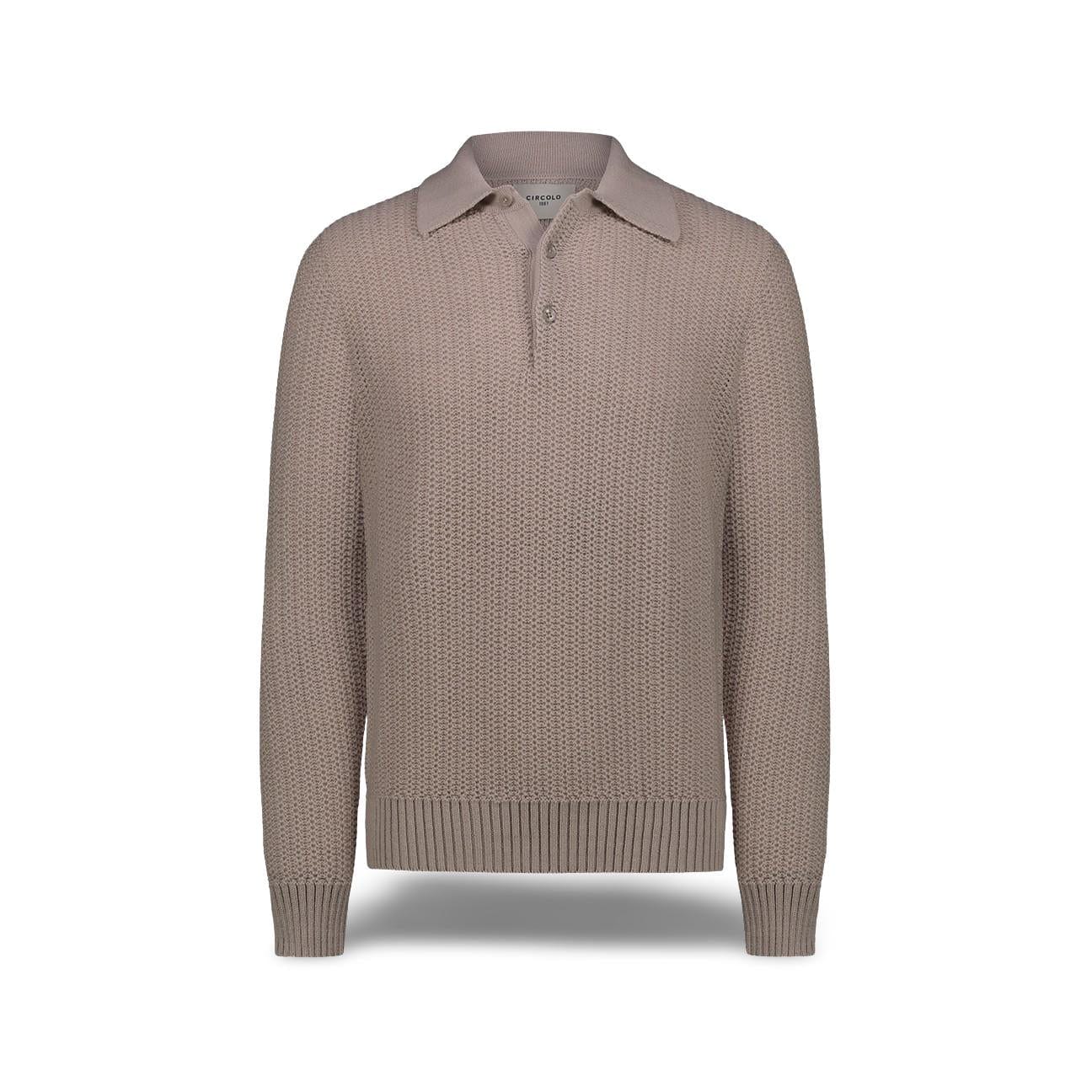 CIRCOLO1901 Polo uomo in maglia Corda