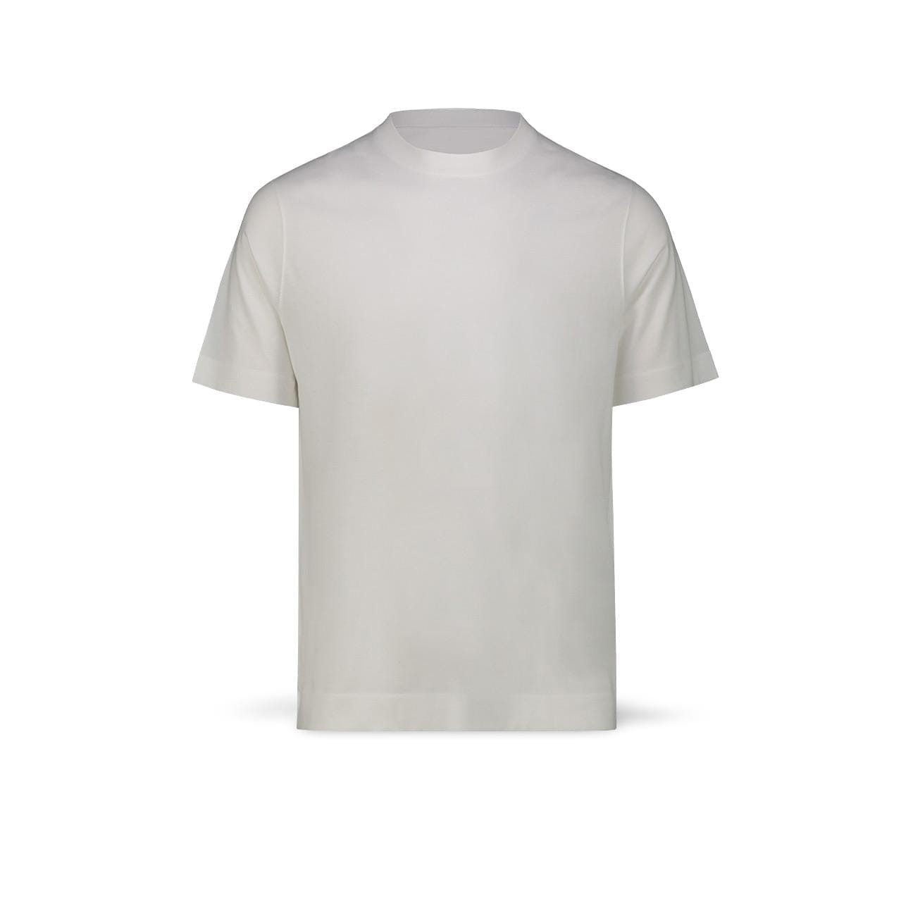 CIRCOLO1901 T-Shirt uomo girocollo in cotone Bianco