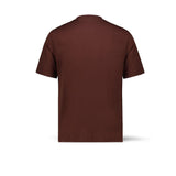 CIRCOLO1901 T-Shirt uomo in cotone Reddish Brown