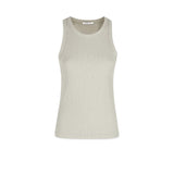 CIRCOLO1901 Top donna a coste Grigio