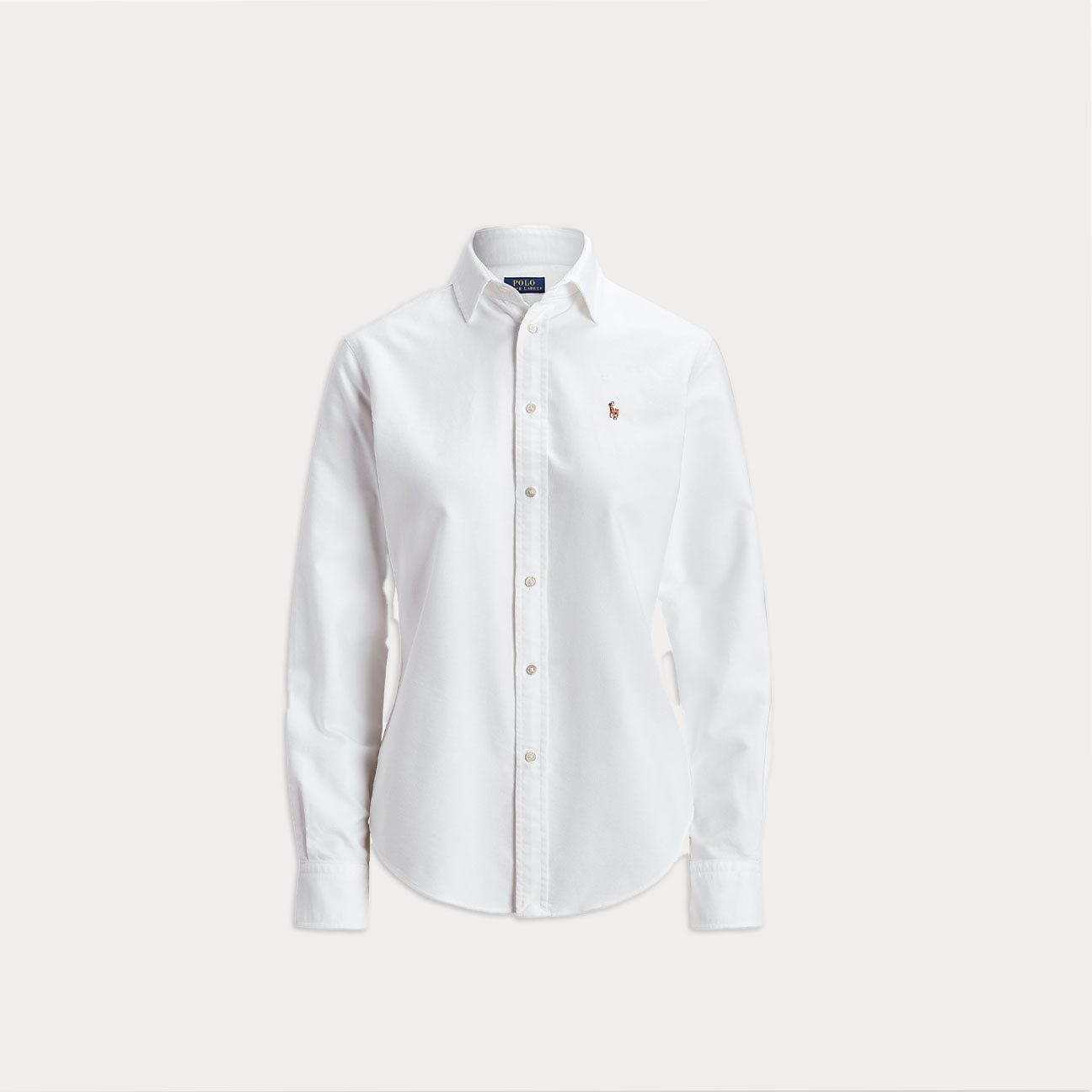 POLO RALPH LAUREN Camicia in oxford Classic -Fit Bianco