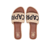 DE SIENA Sandali donna Capri Beige e Nero