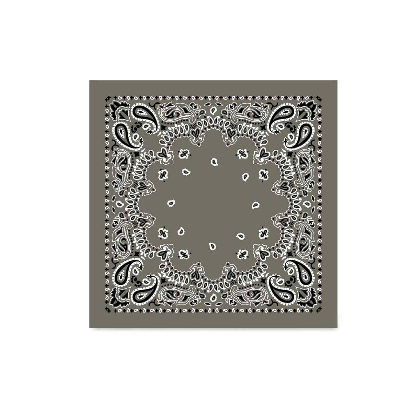 DESTIN Bandana in cotone Military