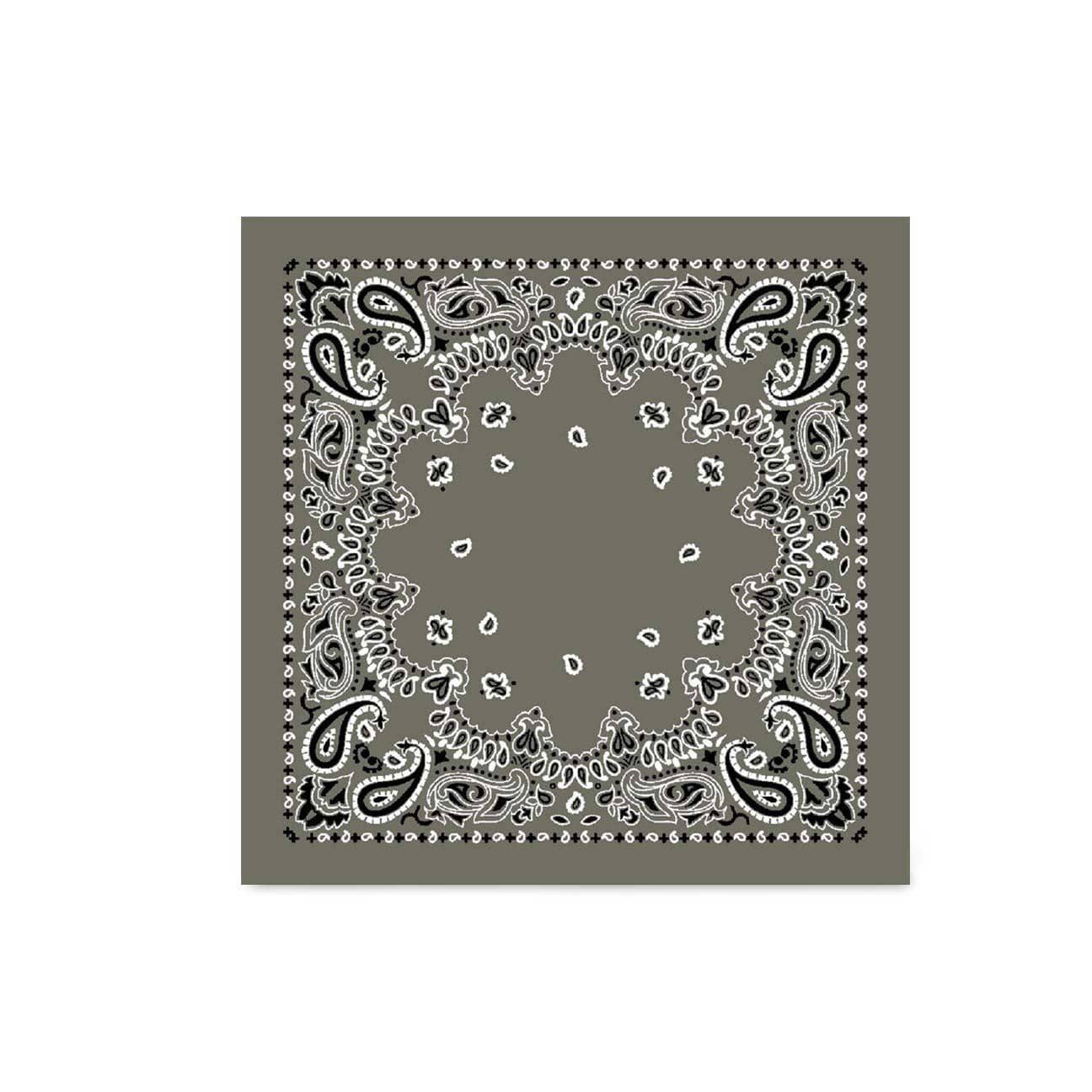 DESTIN Bandana in cotone Military
