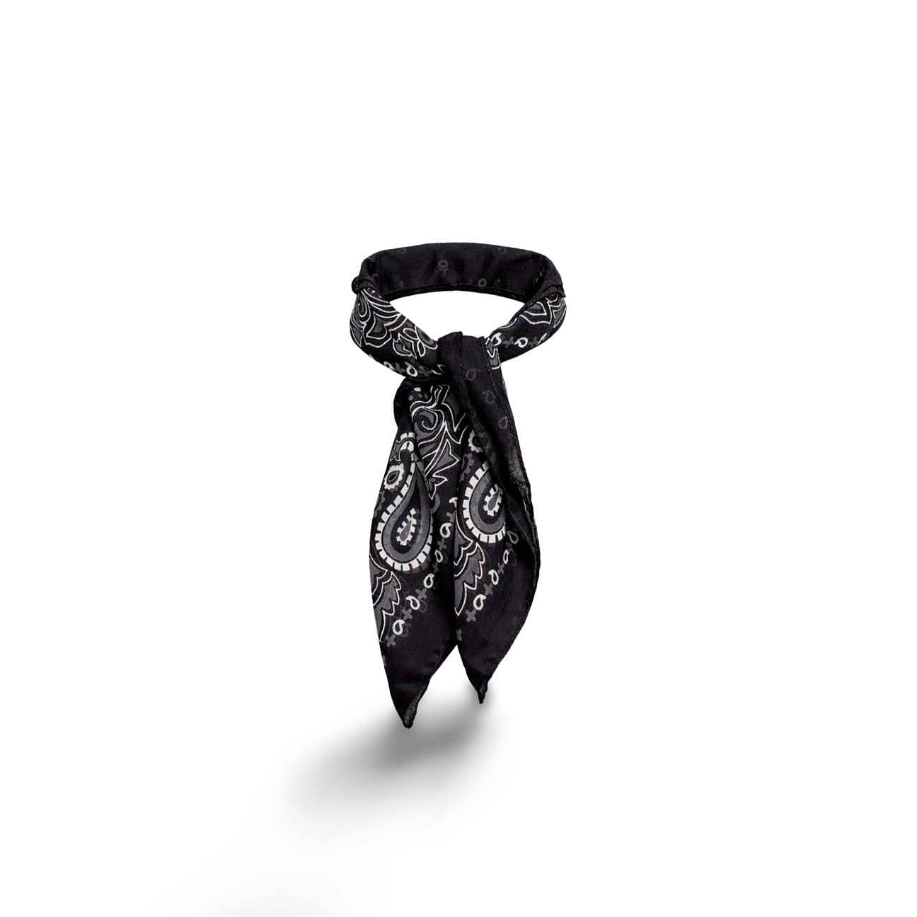 DESTIN Bandana in cotone Nero