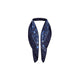 DESTIN Foulard in seta Blue