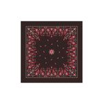 DESTIN Foulard in seta Choco