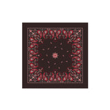 DESTIN Foulard in seta Choco