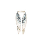 DESTIN Foulard in seta Cream