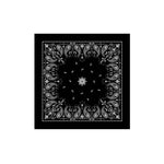 DESTIN Foulard in seta Nero