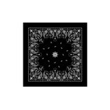 DESTIN Foulard in seta Nero