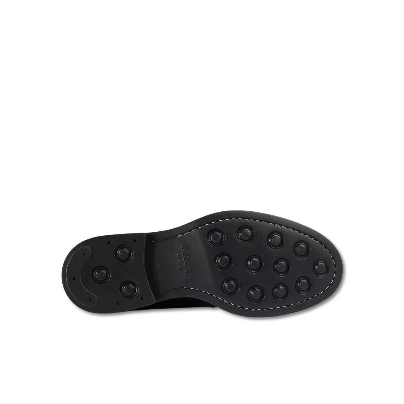 Doucals Mocassino uomo  Derby stringato in pelle Nero