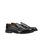 Doucals Mocassino uomo Penny Loafer in pelle Nero