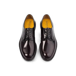 Doucals Stringata da uomo in pelle Horse  Burgundy