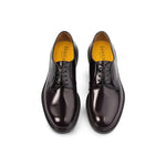 Doucals Stringata da uomo in pelle Horse  Burgundy