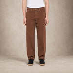EDWIN Jeans uomo Loose Brown Overdyed