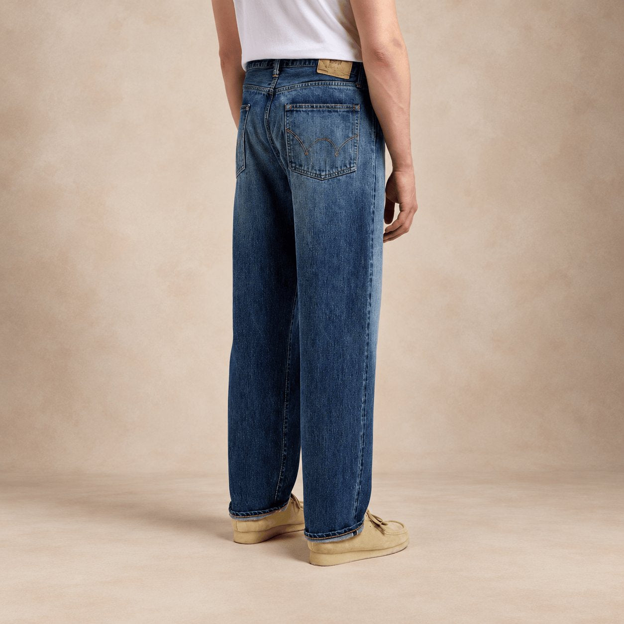 EDWIN Jeans uomo Loose Fit Dark Used
