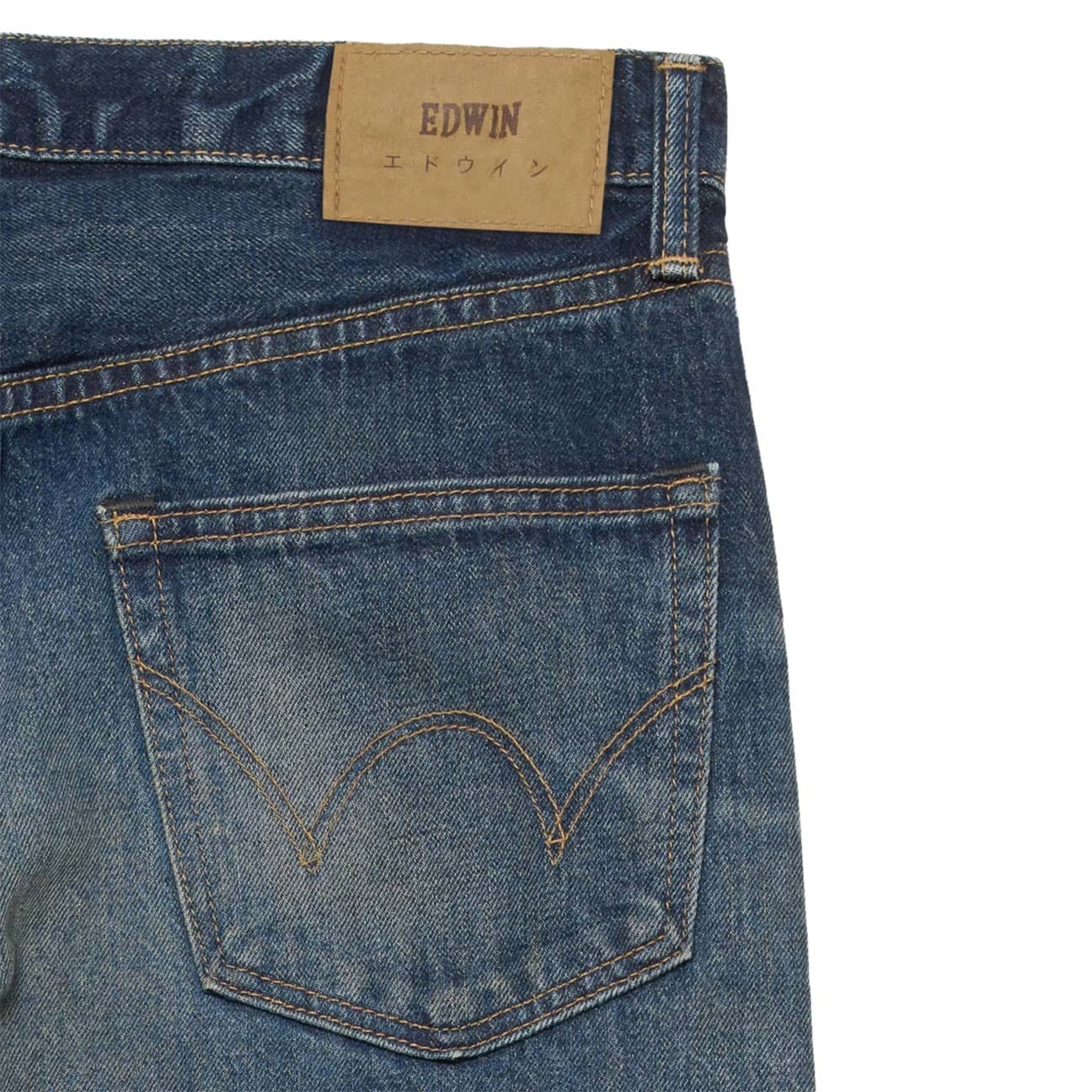 EDWIN Jeans uomo Regular Straight Dark Used